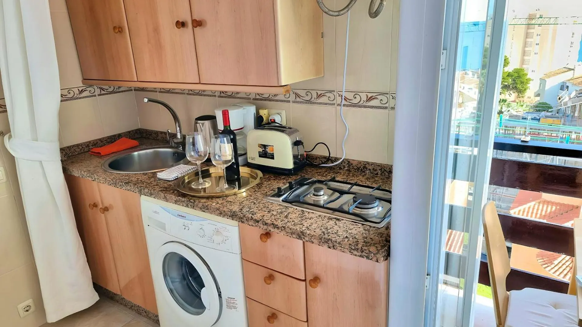 Pleasant Studio With Sea View In Benalmadena 30 M² Pool 0*,  Spain